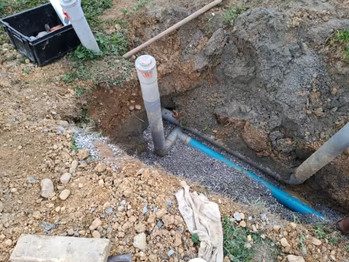 Reprise sur l'ancien épandage.
