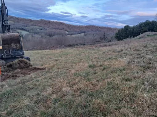 Terrain naturel.