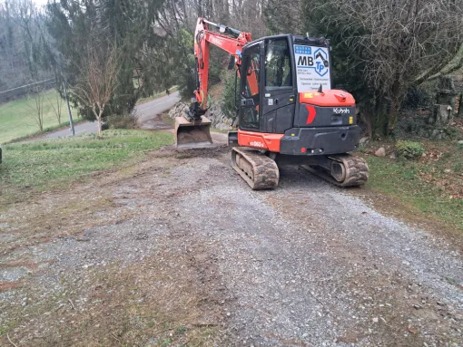 Décapage du cailloux.