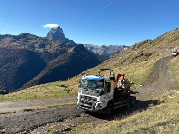 Transport de matériels.