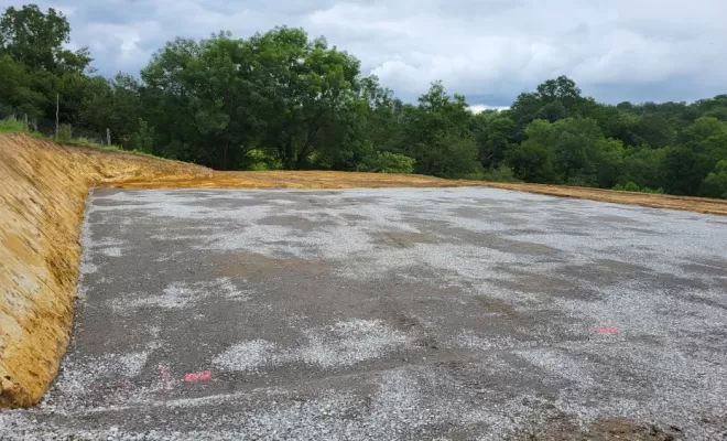 Terrassement pour une construction d'un batiment agricole BOSDARROS, Ogeu-les-Bains, MBTP