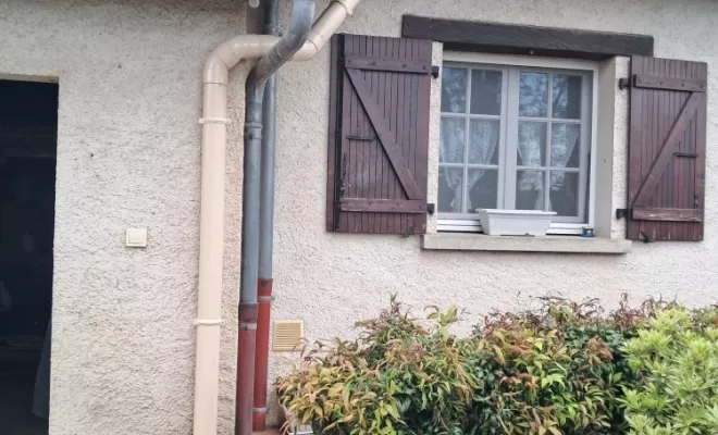 Pose de la ventilation secondaire pour la filière.