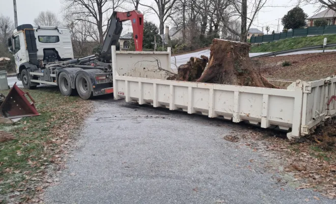 Chargement et évacuation.