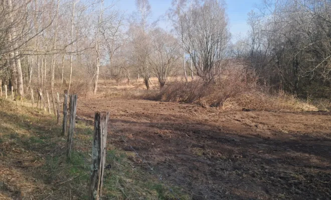 Remise en état de la zone de dépose.