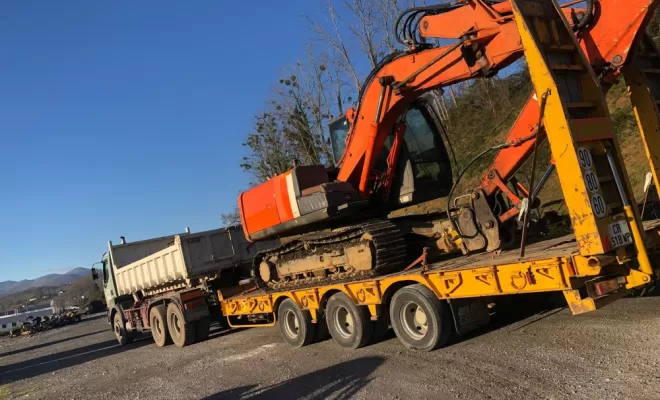 Pelle de 15 Tonnes.
